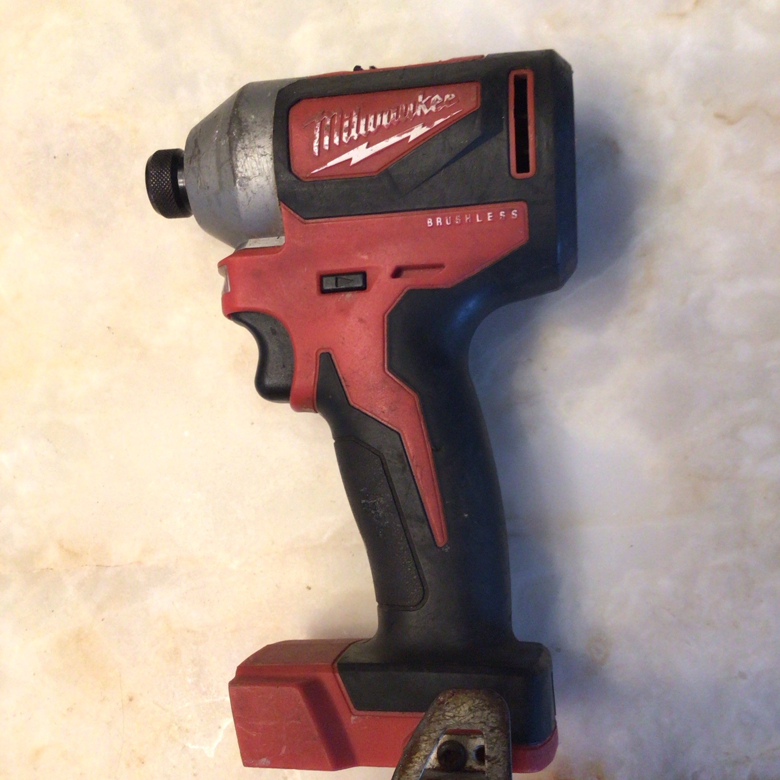Milwaukee M18 Brushless 18V 1/4 in Hex Impact Driver Tool Only w/ Belt Clip