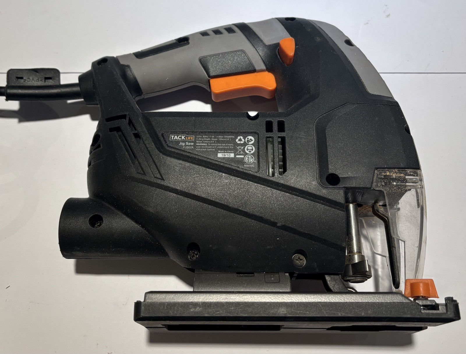 Tacklife PJS02A 6.7 Amp 3000 SPM Jigsaw Tool in Case