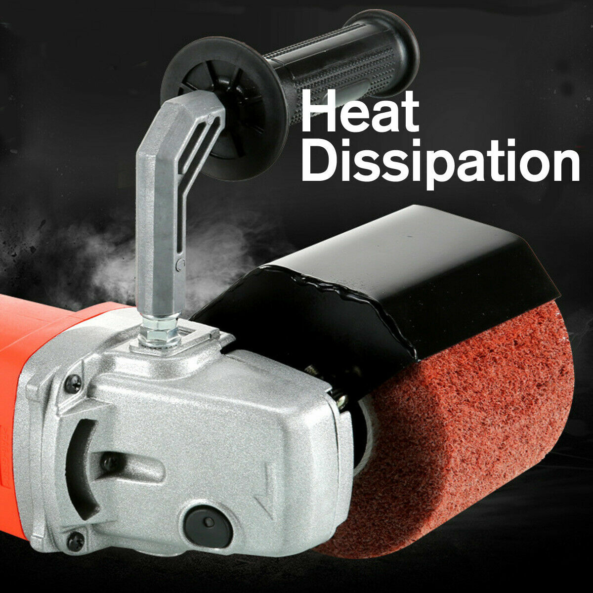 1400W Electric Metal Wood Burnishing Drawing Machine Polisher Burnisher Sander