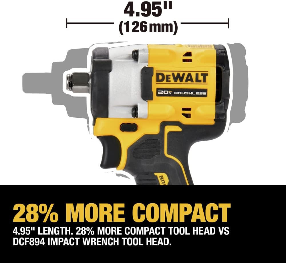ATOMIC 20V MAX* 1/2 In. Cordless Impact Wrench with Hog Ring Anvil (Tool Only)