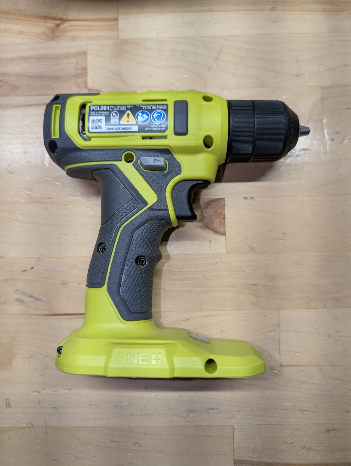 2026 Ryobi PCL201 ONE+ 18V Cordless 3/8 in. Drill/Driver (Tool Only)