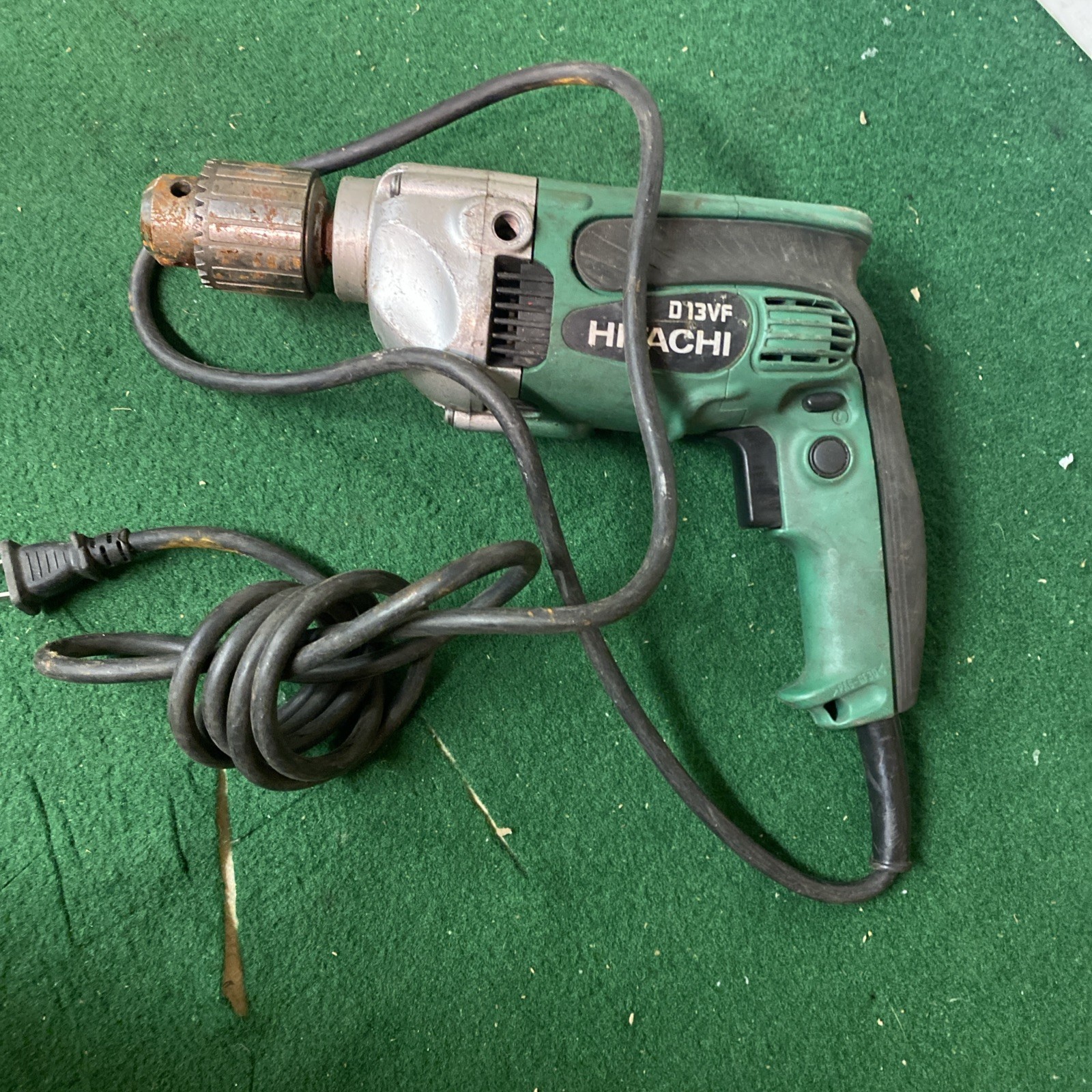 Hitachi D13VF 9.0 Amp 1/2&Prime; Corded Drill Tested Working
