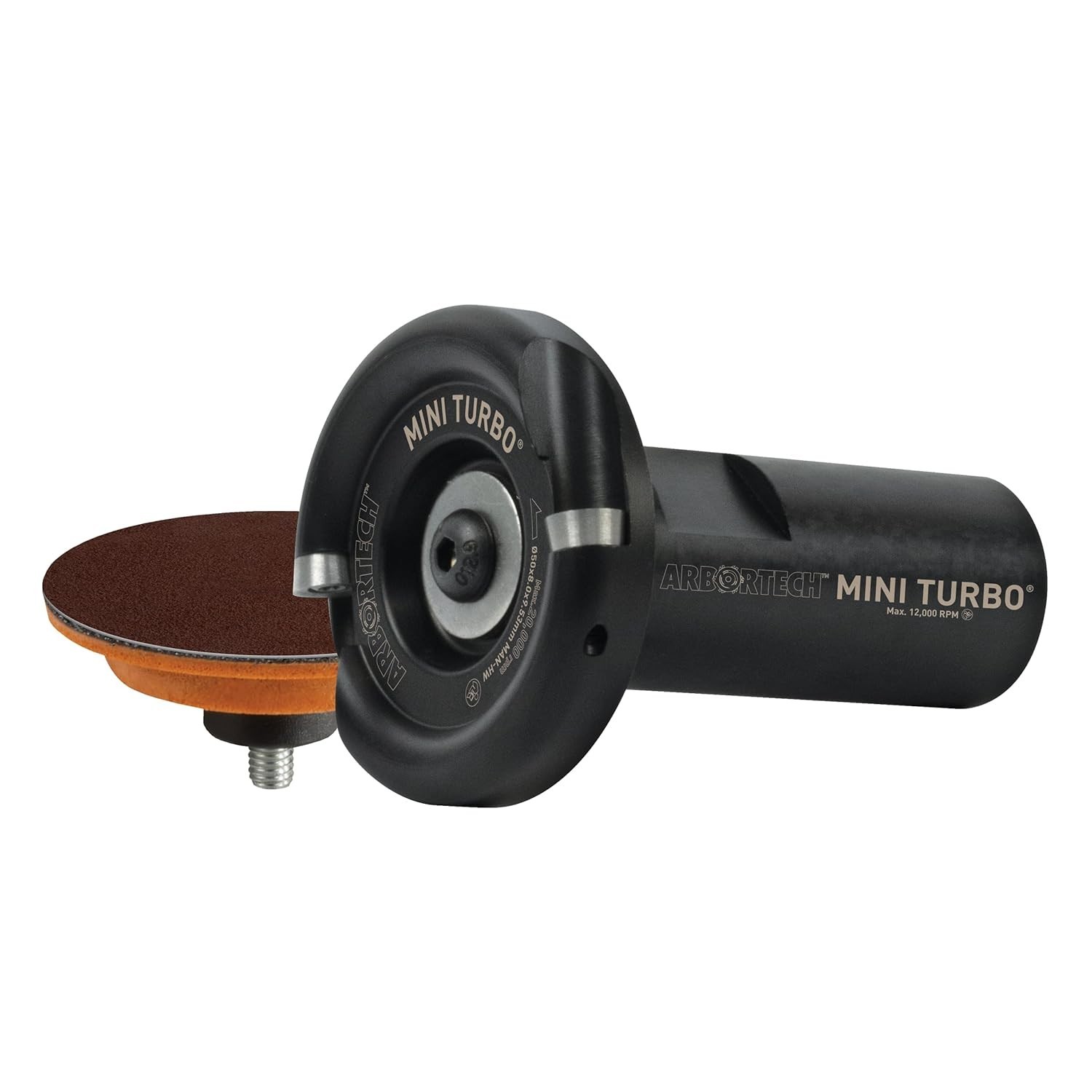 Efficient Mini Turbo Carving Tool for Angle Grinders with Assorted Sanding Discs