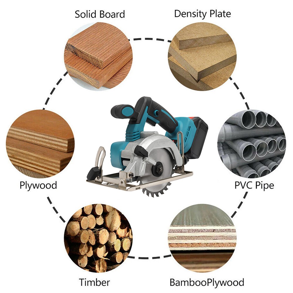 125mm Circular Saw 5 » Cordless Brushless Wood Cutting For Makita 18V Battery US
