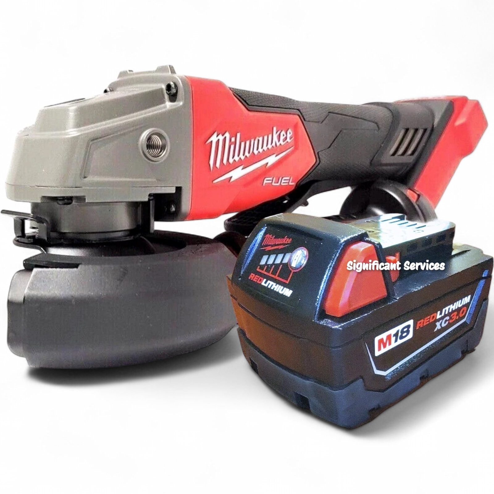 Milwaukee 2880-20 18V 4.5 »/5 » Angle Grinder Paddle Switch 3.0 Ah Battery