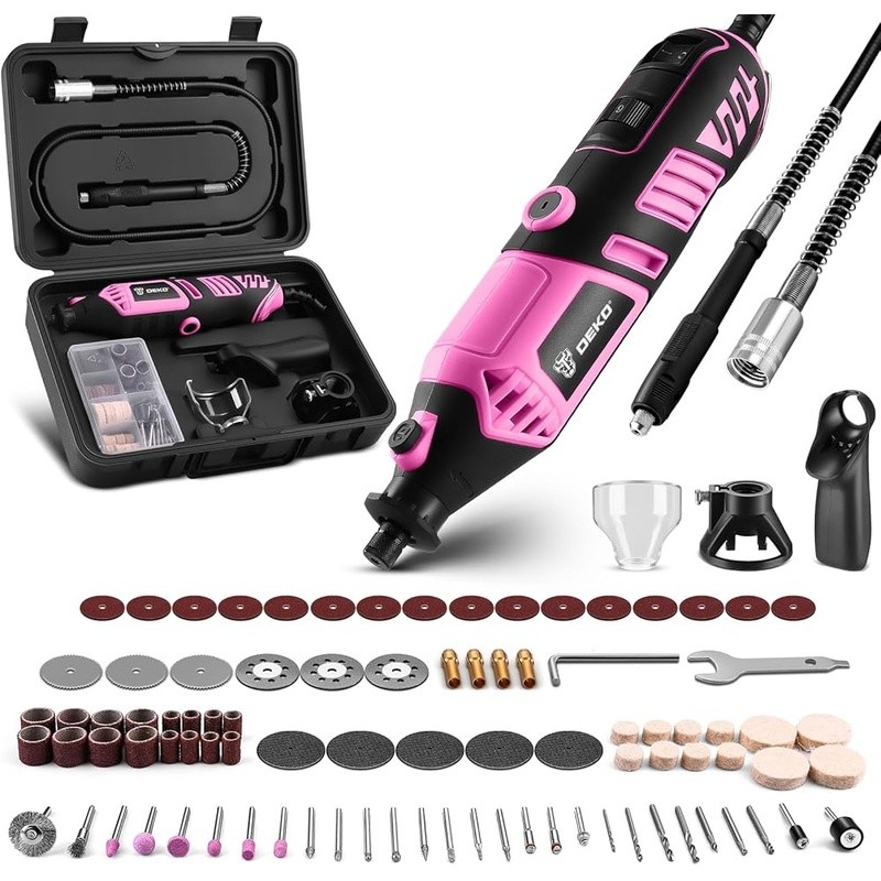 Rotary Tool Kit 127pcs Accessories Adjustable Speed Multi-Function Crafting New