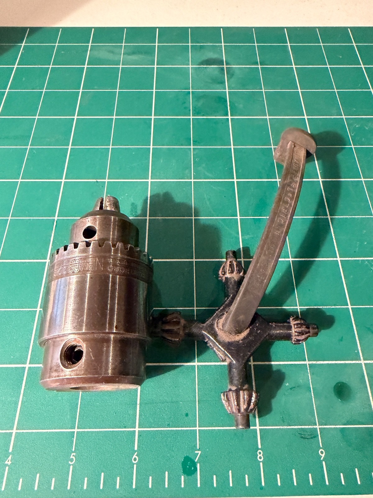 1/2 Inch Jacobs Chuck & Key For Drill Press Fits 5/8 Shaft