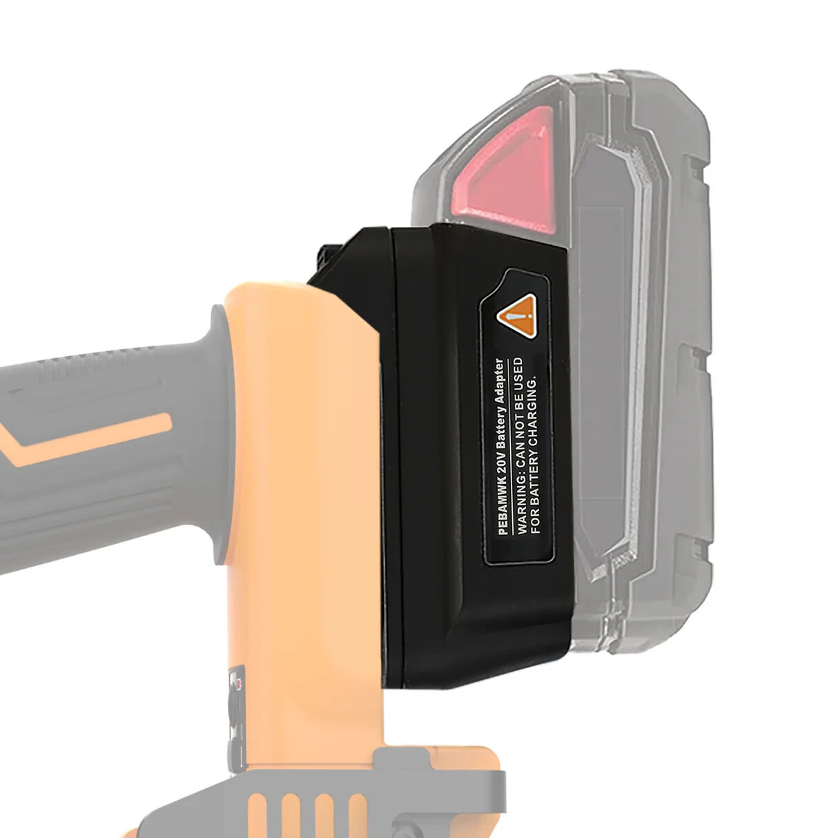 Freeman PE20V9040 Cordless 18Ga 1-5/8&Prime; Stapler Tool Only+Free MILWAUKEE Adapter
