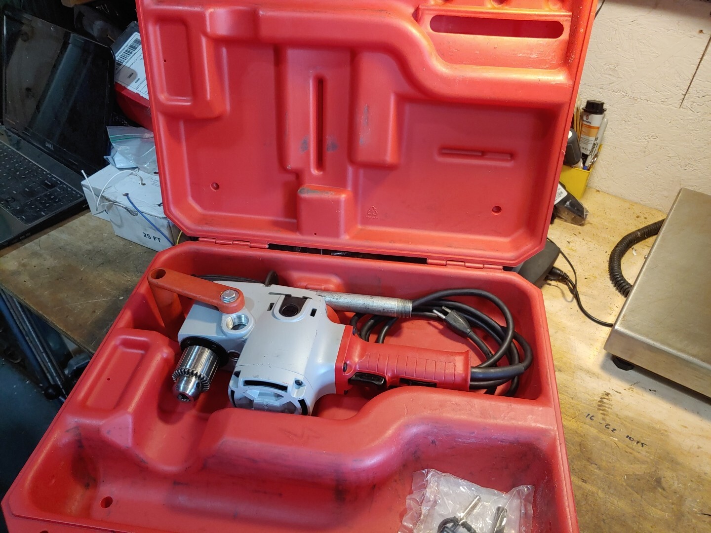 Milwaukee 1675-1 Hole Hawg Heavy Duty Corded Drill USA