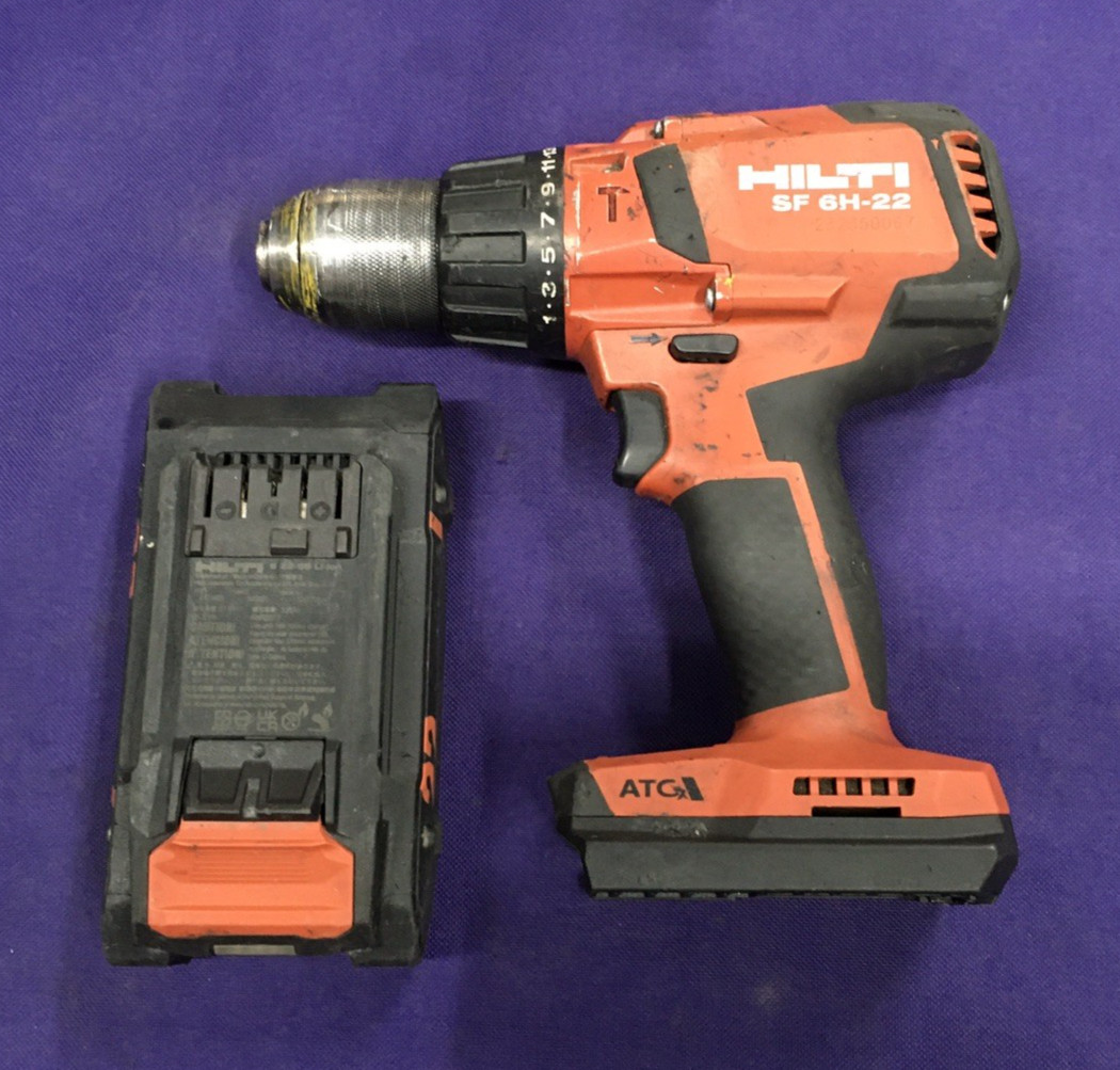 Hilti Nuron 1/2&Prime; Hammer Drill 22V SF 6H-22 w/ 22V Nuron Battery 22-85 TESTED**
