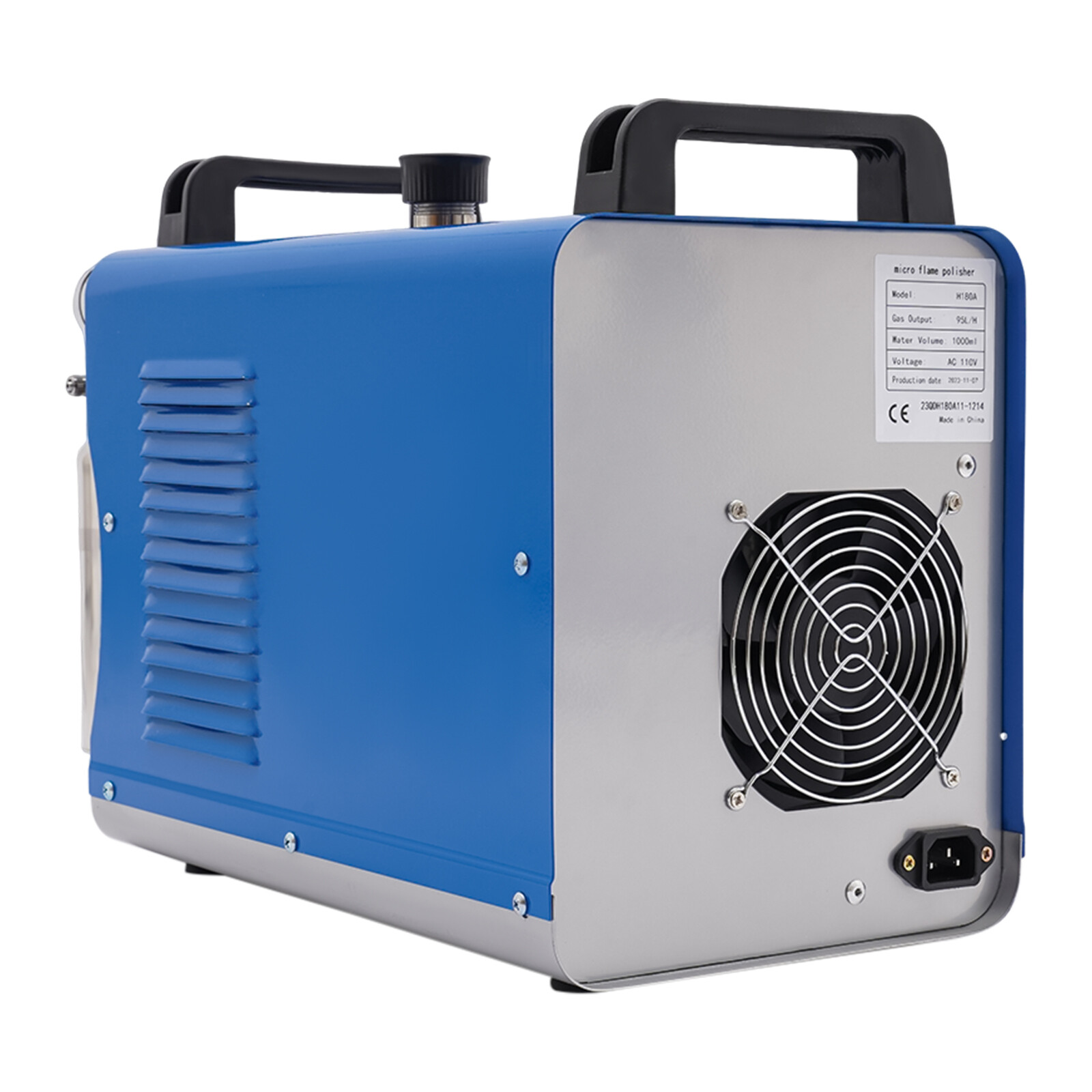 95L 400W Oxygen Hydrogen HHO Gas Flame Generator Torch Acrylic Polisher H180 USA