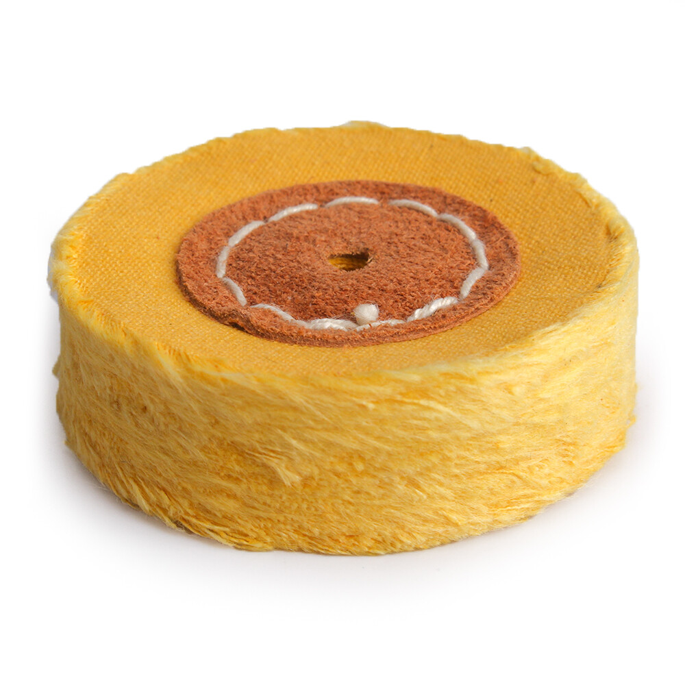 5Pcs 2 Inch Cotton Cloth Buffing Wheel with 4mm Bore For Metal Polishing Tools