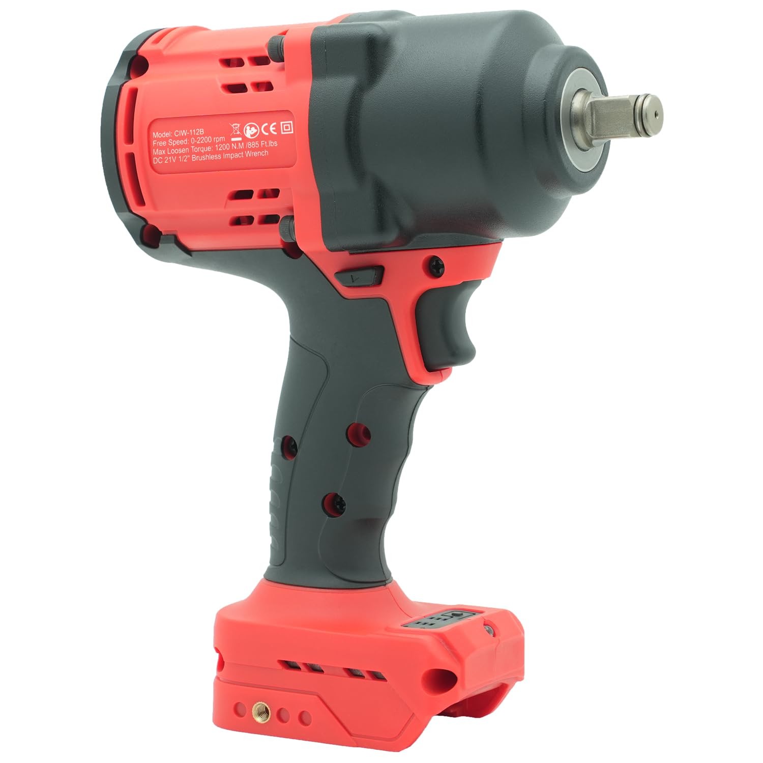 CIW-112B-DW 1/2&Prime; Cordless Impact Wrench for Dewalt 20V Battery