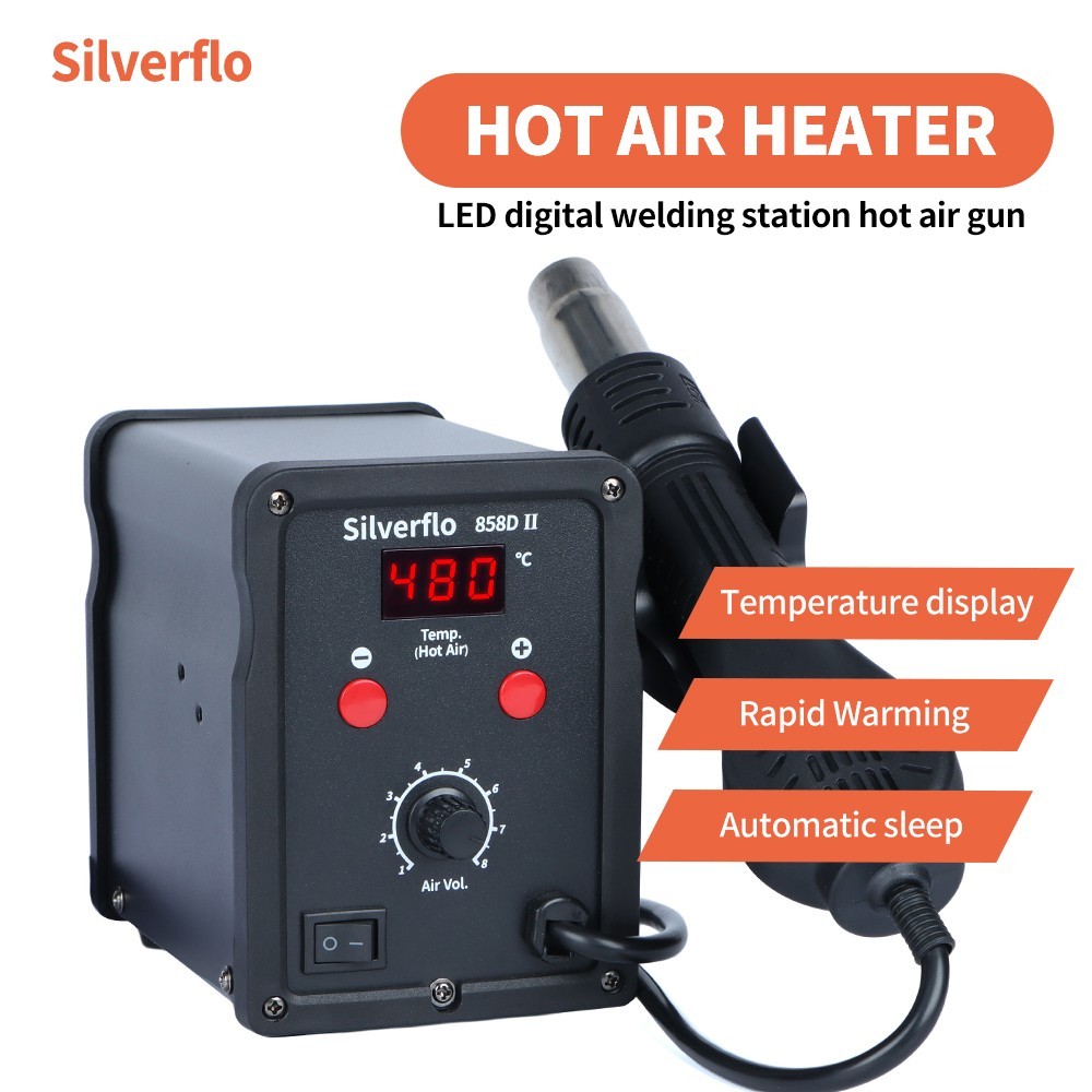 700W Digital Hot Air Soldering Station SMD Welder Rework Heat Gun