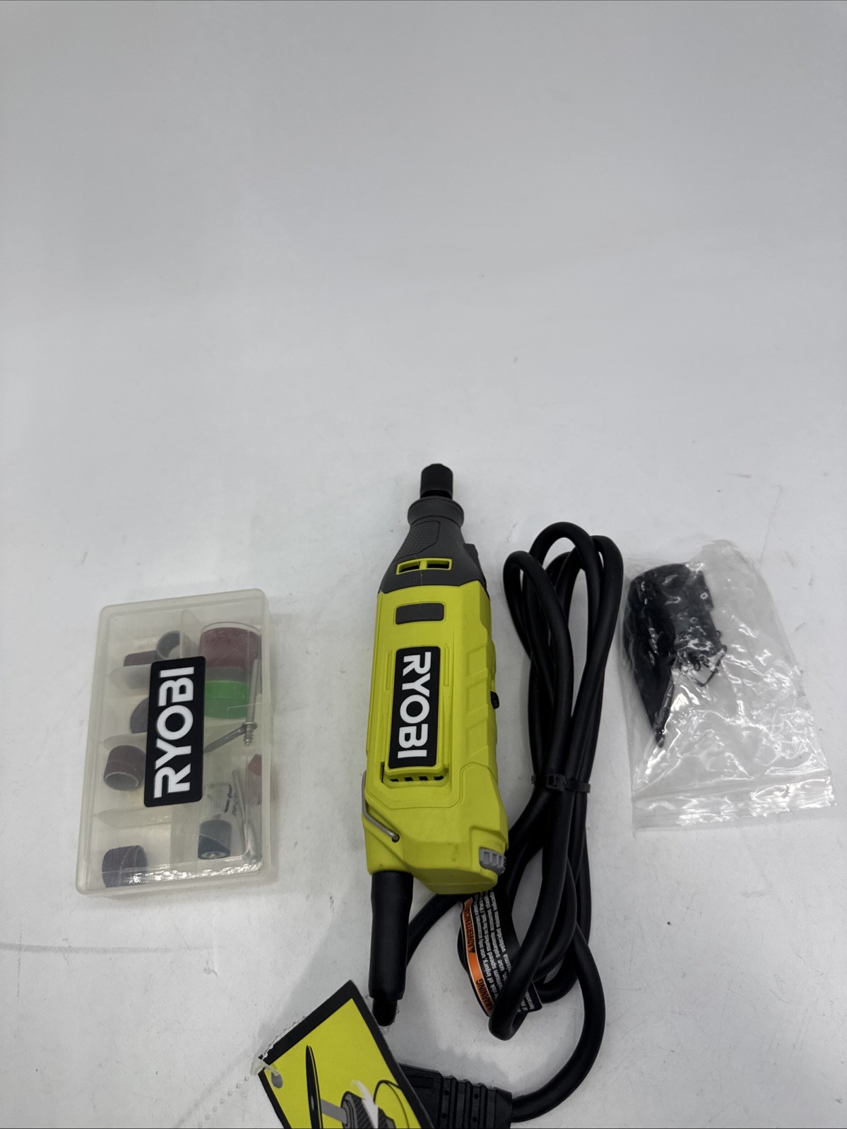 Ryobi RRT100 35000 RPM Rotary Tool Kit – Yellow R597