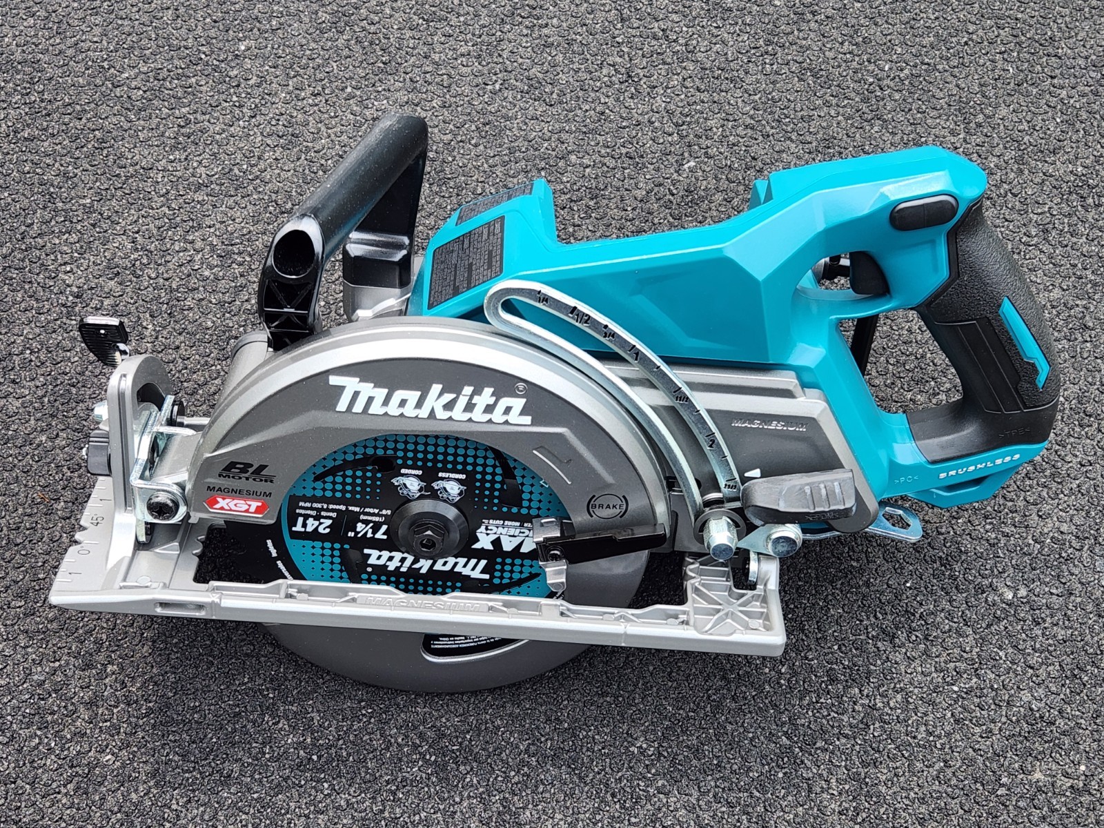 Makita 40V Max Xgt Circular Saw Rear Handle 7 1/4 (Bare Tool) GSR01