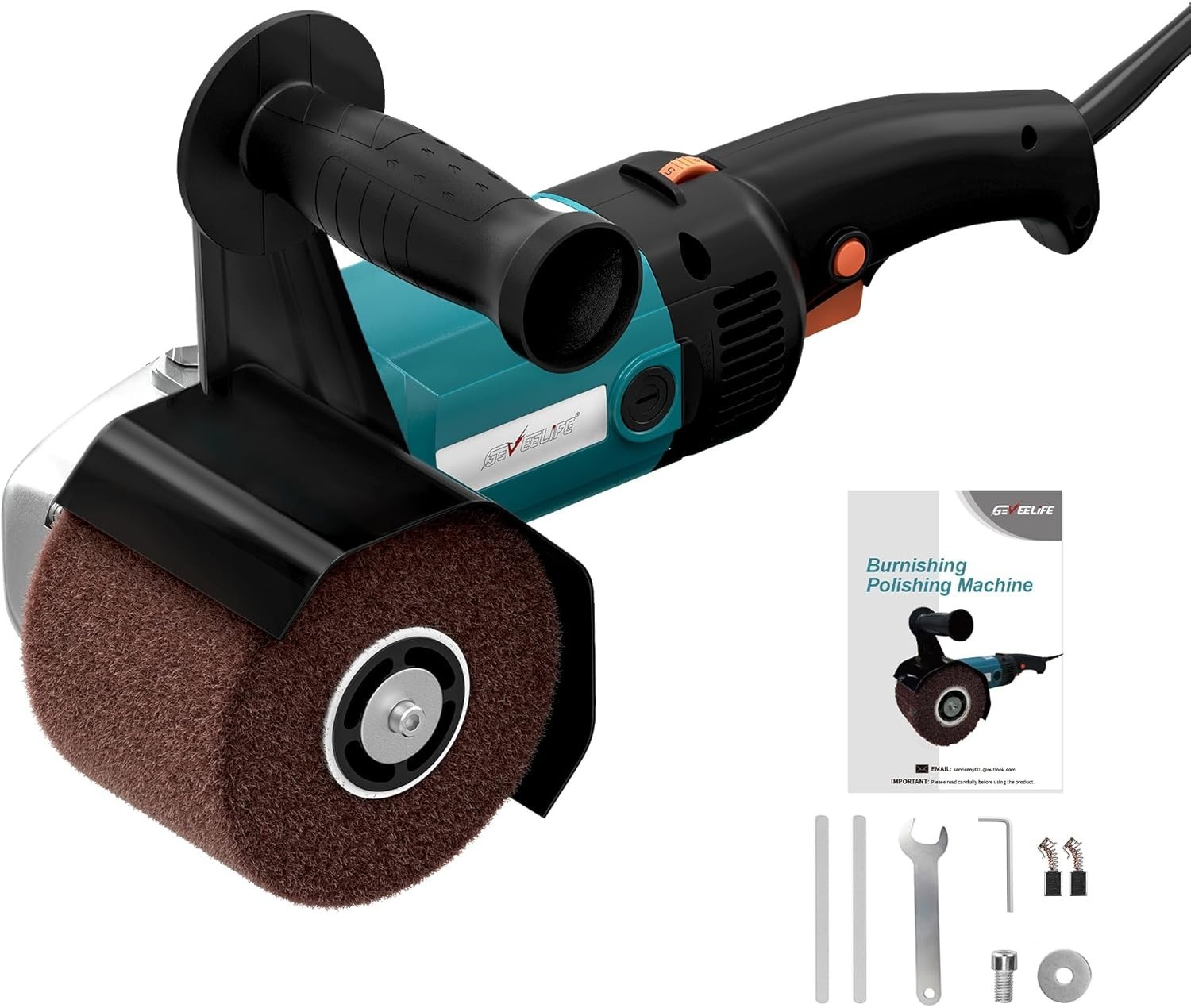 1400W Burnishing Polishing Machine Surface Conditioning Tool 8-Speed Sander