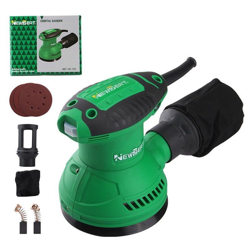 320W Random Orbit Sander 5 Inch 12000RPM High Power Wood Sanding Polishing
