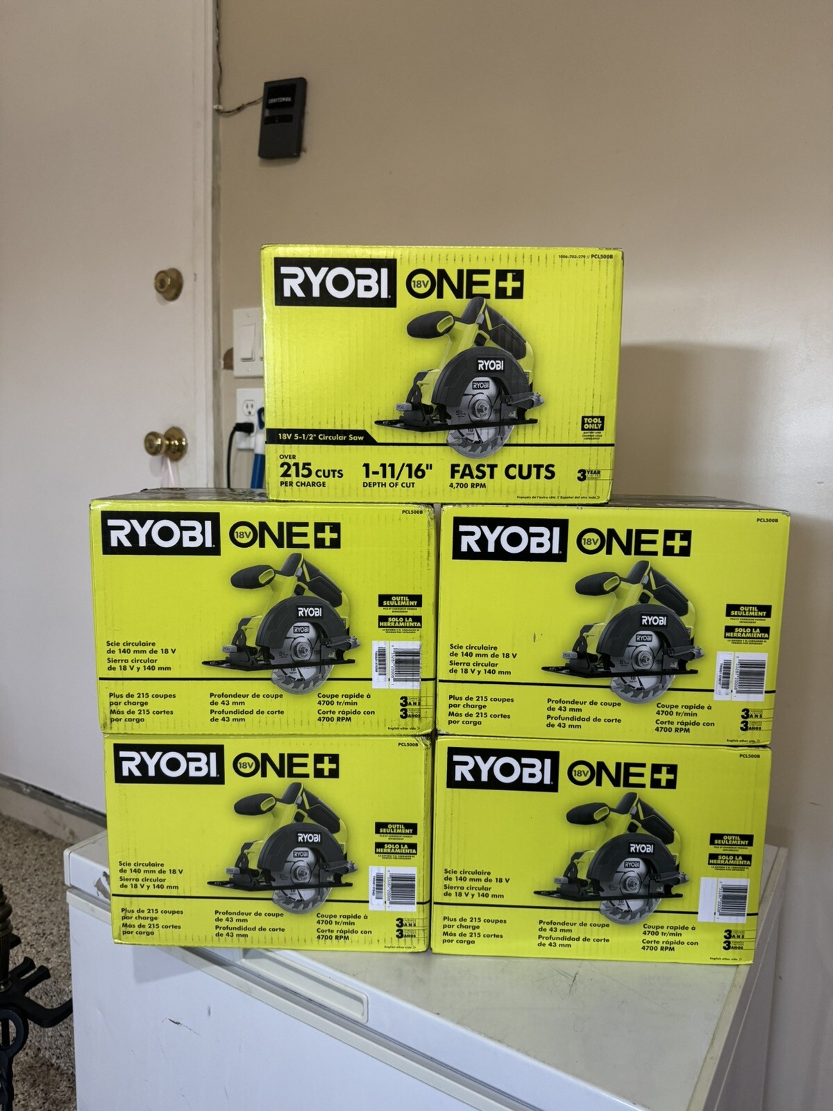 Ryobi PCL500B ONE+ 18VCircular Saw (Body Only)
