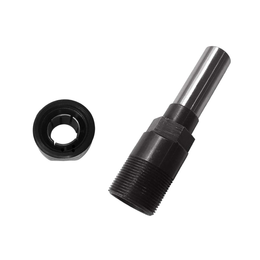 1/2-Inch Shank Router Bit Collet Extension, Adapter for 1/2-inch Shank Bits