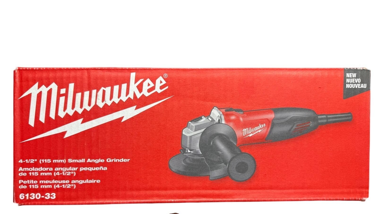 Milwaukee (6130-33) 7.0 AMP 4-1/2&Prime; Small Angle Grinder