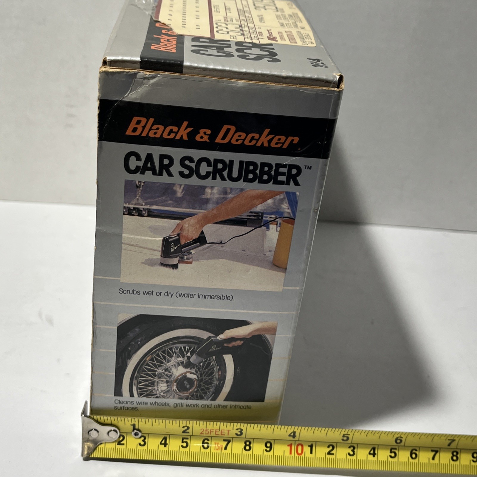 Vintage Black & Decker Car Scrubber – Model 9524 Unopened 1983 Original New