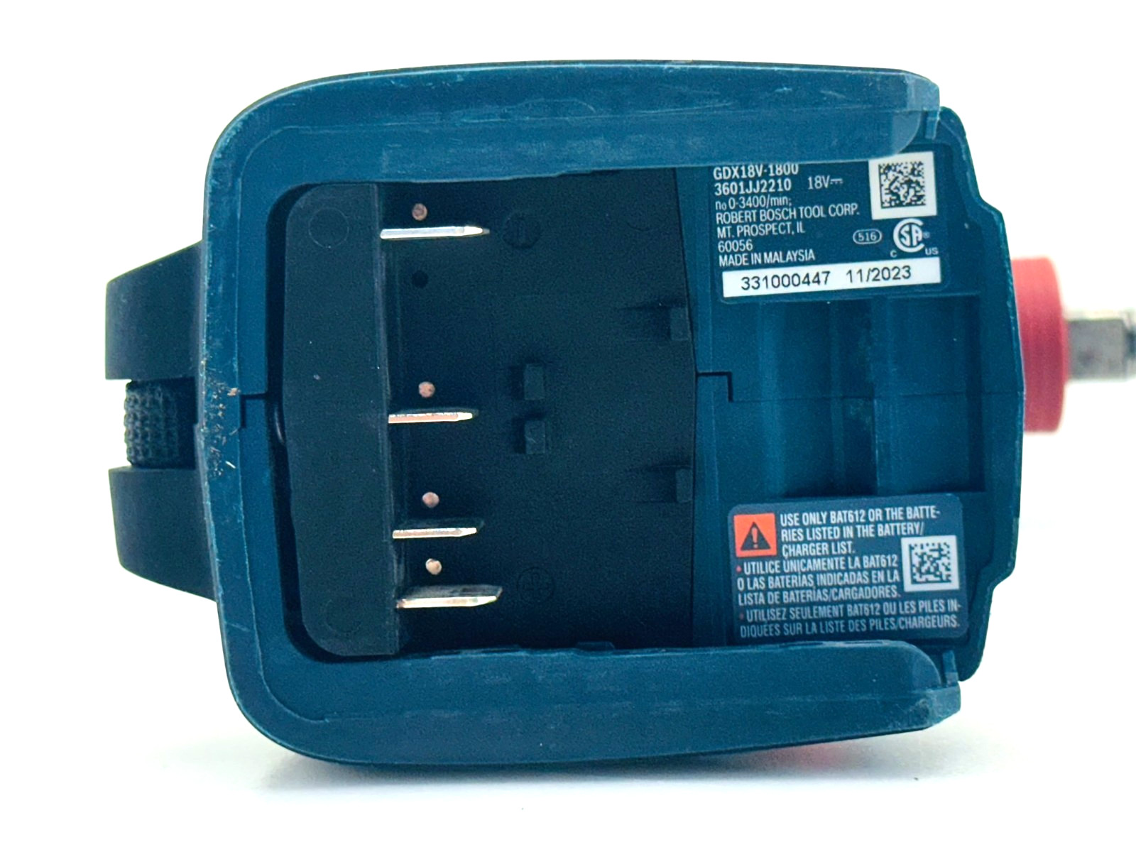 BOSCH GDX18V-1800, GSB18V-490, & Drill/Driver + 3 Batteries & Charger