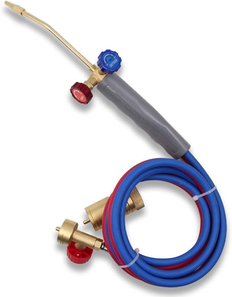 Brass Oxygen MAPP/Propane Welding Torch| Duel Fuel by Oxygen and MAPP PRO/Pro…