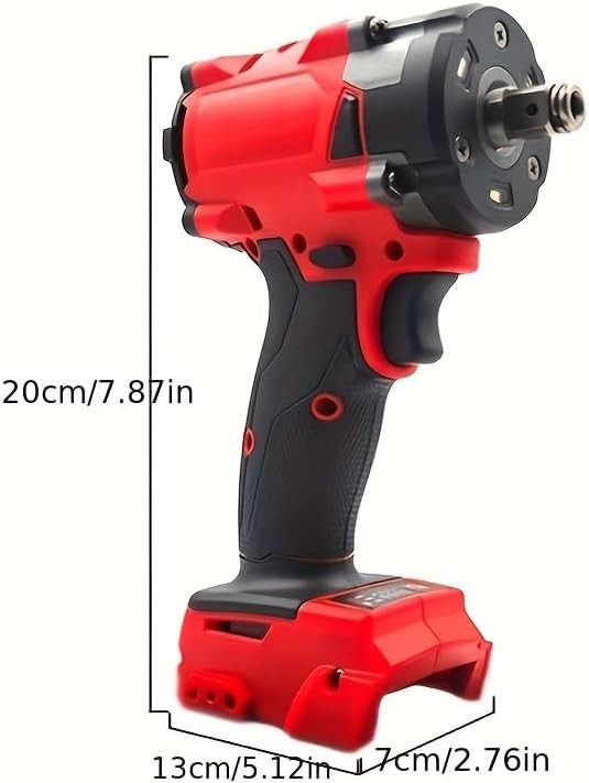 Professional-Grade 1/2 Inch Impact Wrench – 250 ft-lbs Torque & Friction Ring