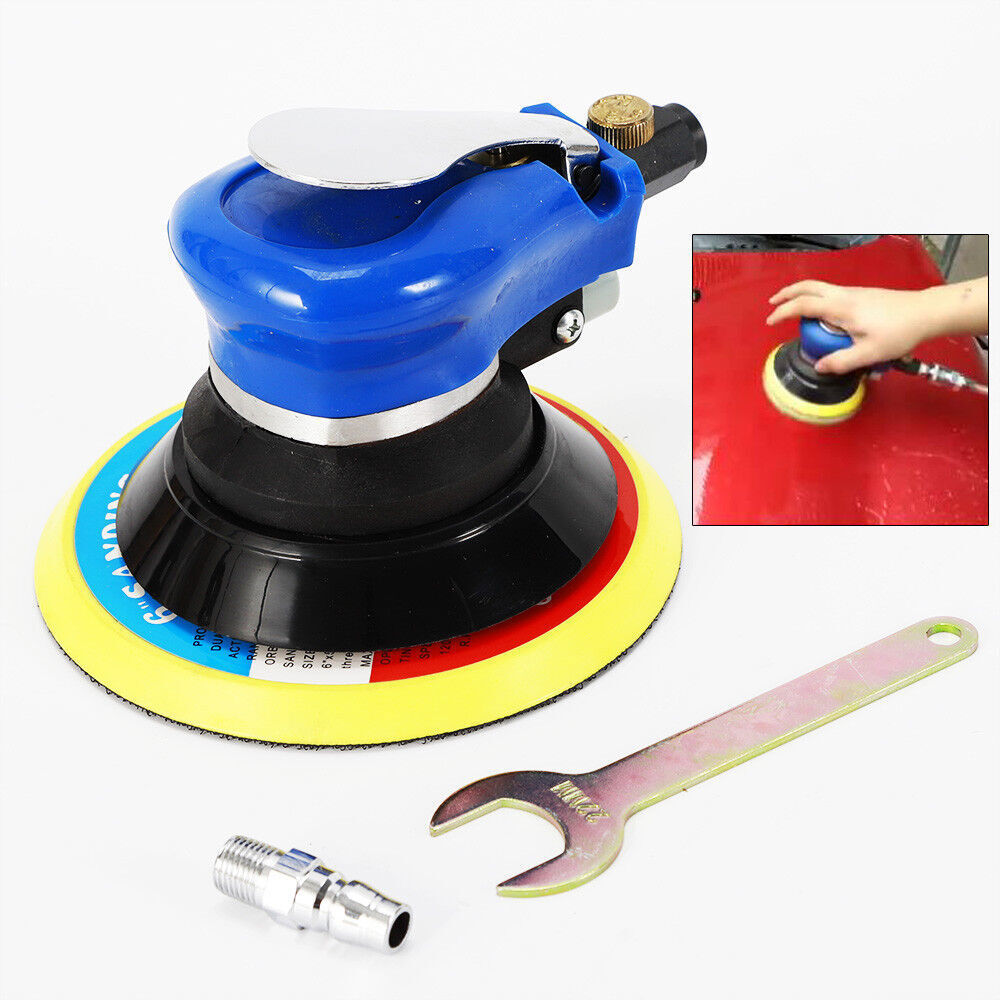 6inch Palm Air Sander Random Orbital Auto Body orbit DA Sander Tools 10000 RPM
