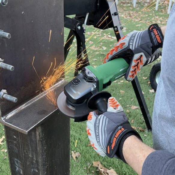 Angle Grinder | 4-1/2-Inch | 12 Amp | AC Brushless Motor | Variable Speed | 3-Po
