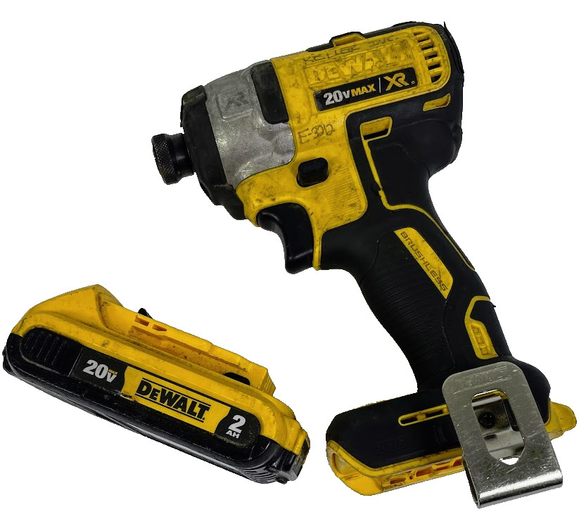 DeWalt DCF887 20V MAX XR Brushless 1/4&Prime; Impact Driver w/ 2Ah Battery