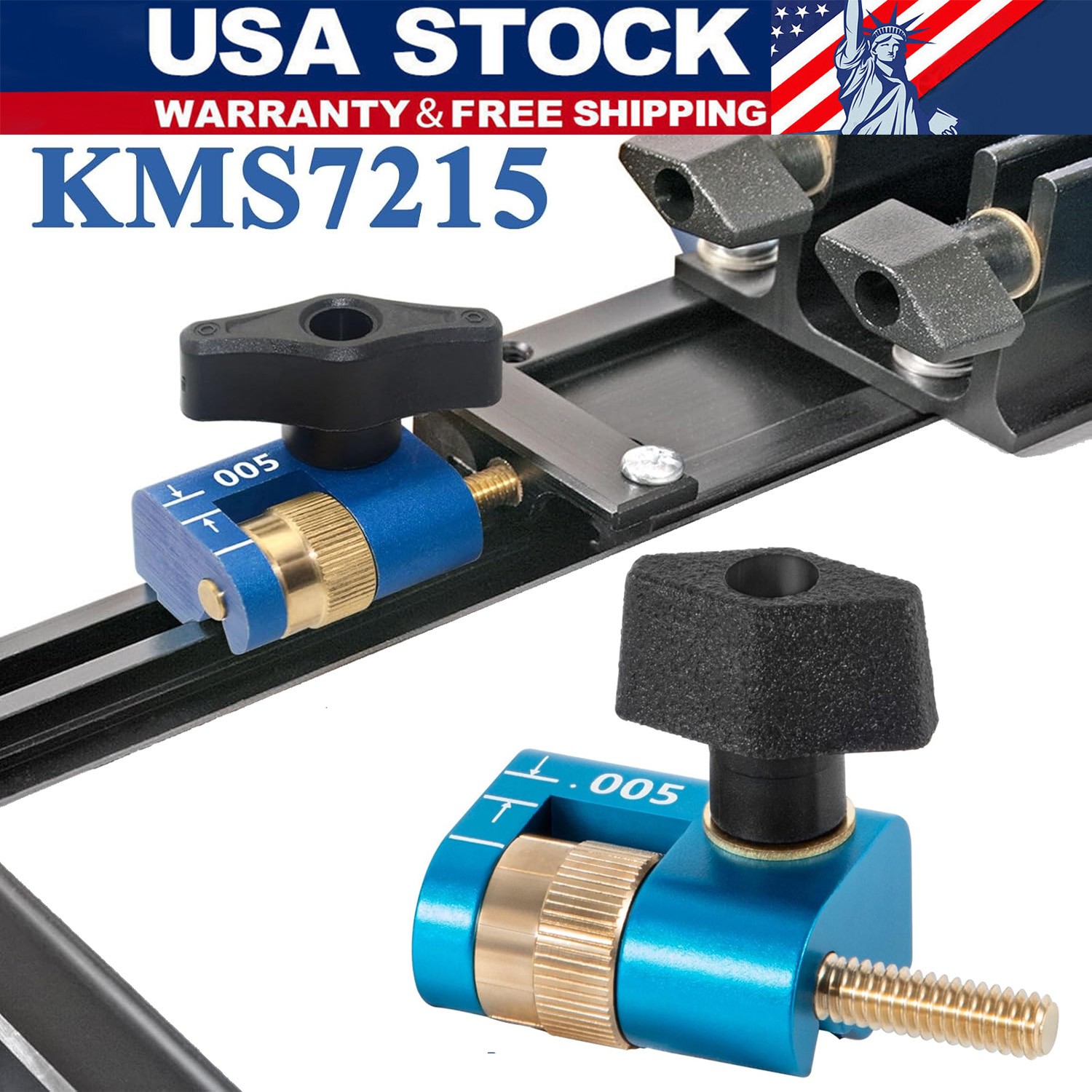 KMS7215 Fine-Tuning Precision Micro Adjuster for Kreg Precision Band Saw Fence