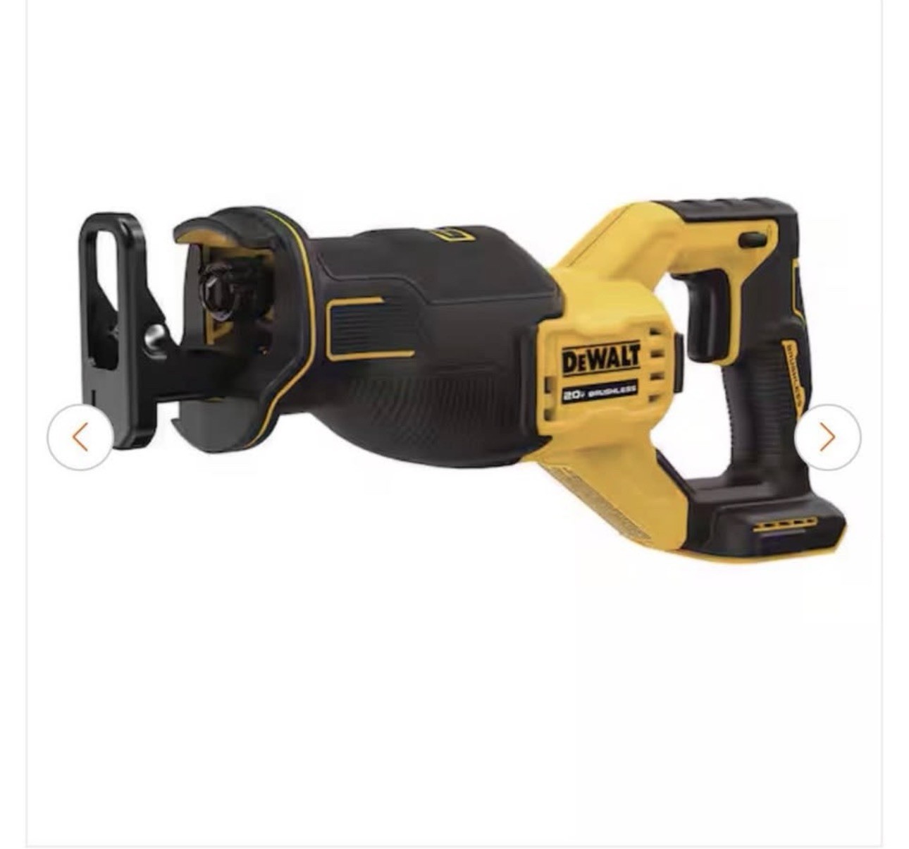 New DeWalt DCS382B 20V MAX XR Brushless Cordless Reciprocating Saw, Tool Only