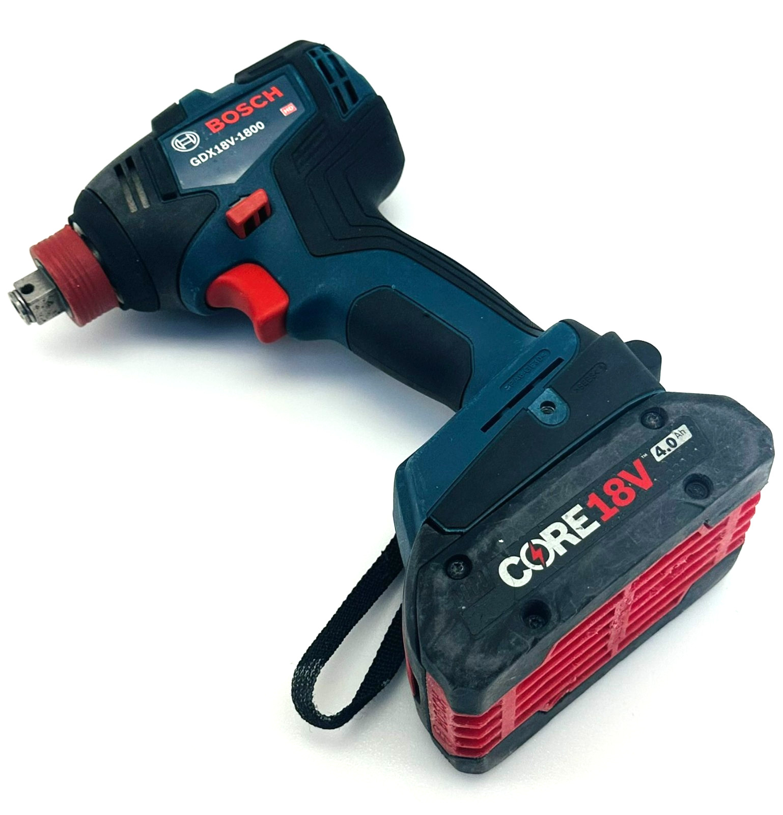 BOSCH GDX18V-1800, GSB18V-490, & Drill/Driver + 3 Batteries & Charger