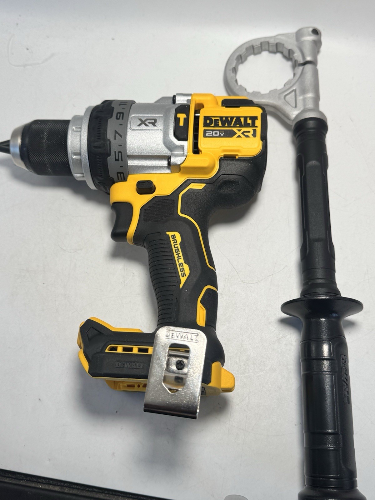 DeWalt DCD1007 20V Max XR 1/2&Prime; 3-Speed Hammer Drill Driver Tool Only