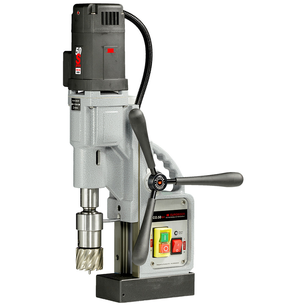 Euroboor ECO.50S+ Magnetic drilling machine 7/16&Prime; to 2&Prime; – MT#3, FREE SHIPPING