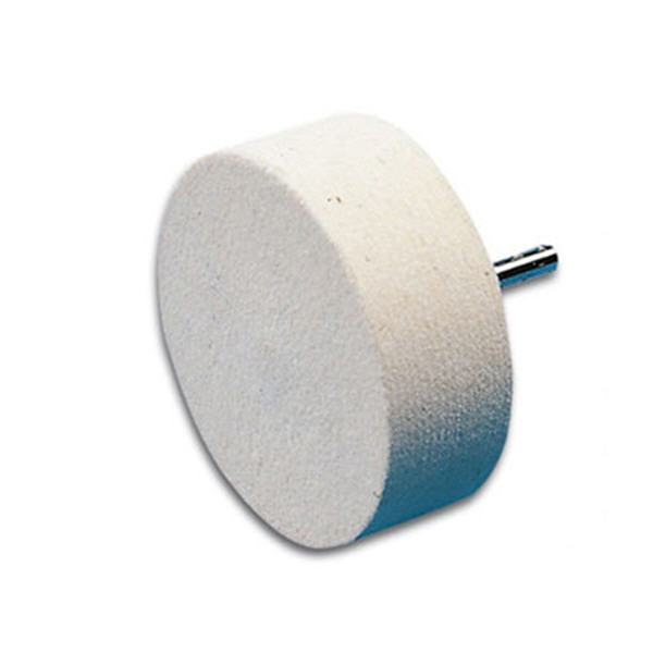 3&Prime; Felt Polishing Wheel for use with Cerium Oxide Polishing Powder