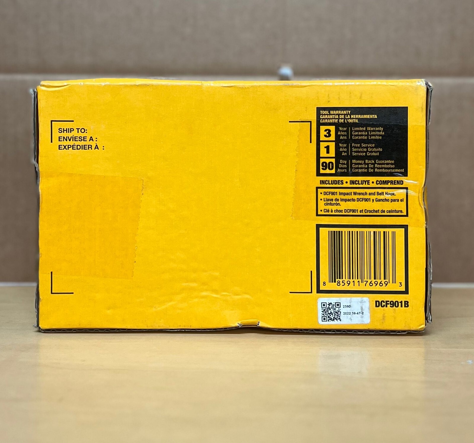 New DEWALT DCF901B XTREME * Brushless 1/2 in. Cordless Impact Wrench (Tool Only)