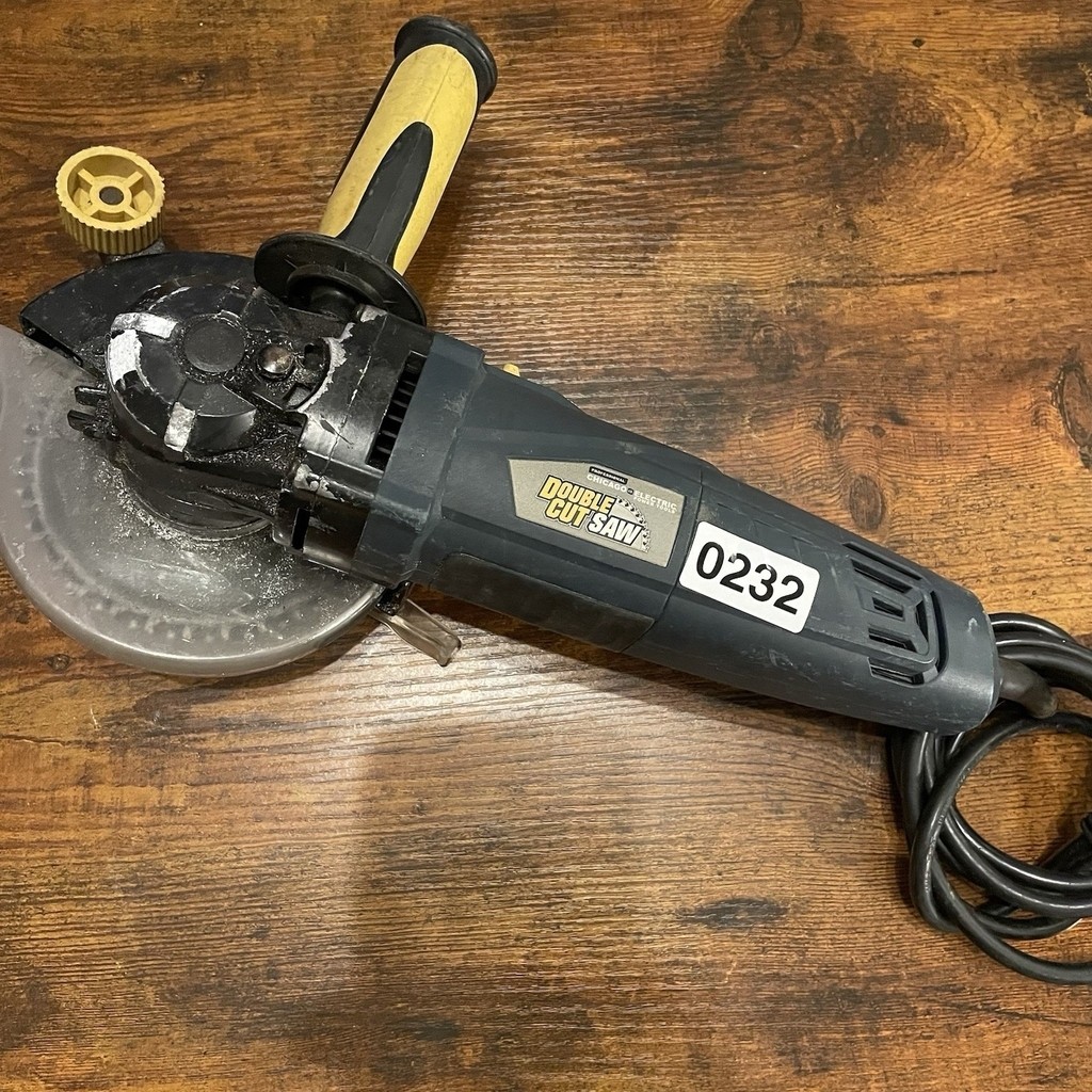 ✅ Chicago Electric Professional Double Cut Saw 5&Prime; Model 98218 #️⃣0232