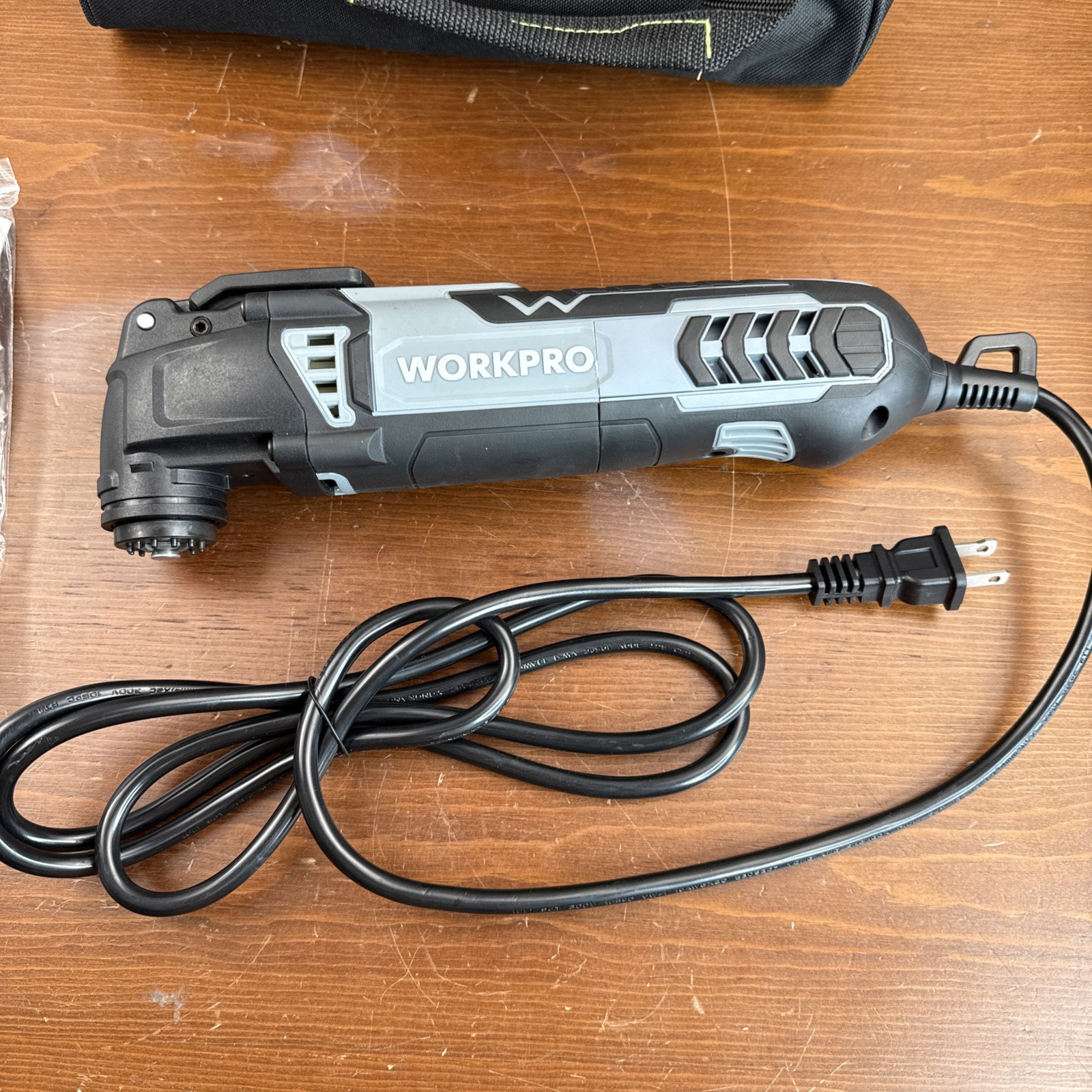 WORKPRO Oscillating Multi-Tool Kit Corded Quick-Lock Replaceable TESTED WORKS
