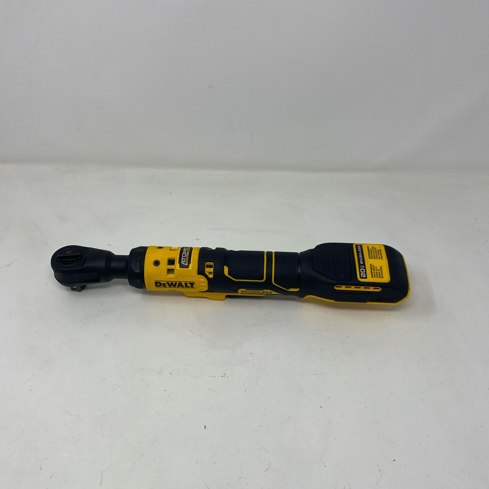 DEWALT ATOMIC 20V 1/2 in Brushless Cordless Ratchet Tool Only Yellow