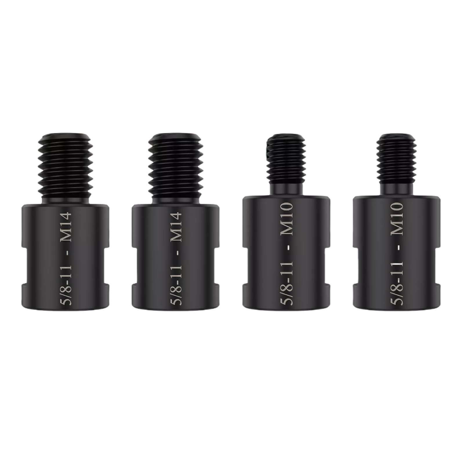 4x Adapter 5/8&Prime; 11 Female to M10/M14 Male for Angle Grinder Electric Drill New