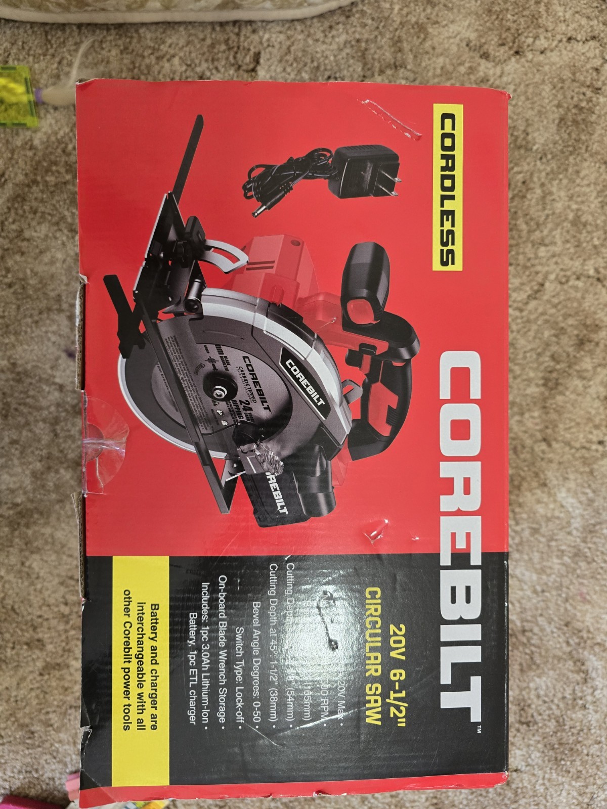 Corebilt Cordless Circular Saw