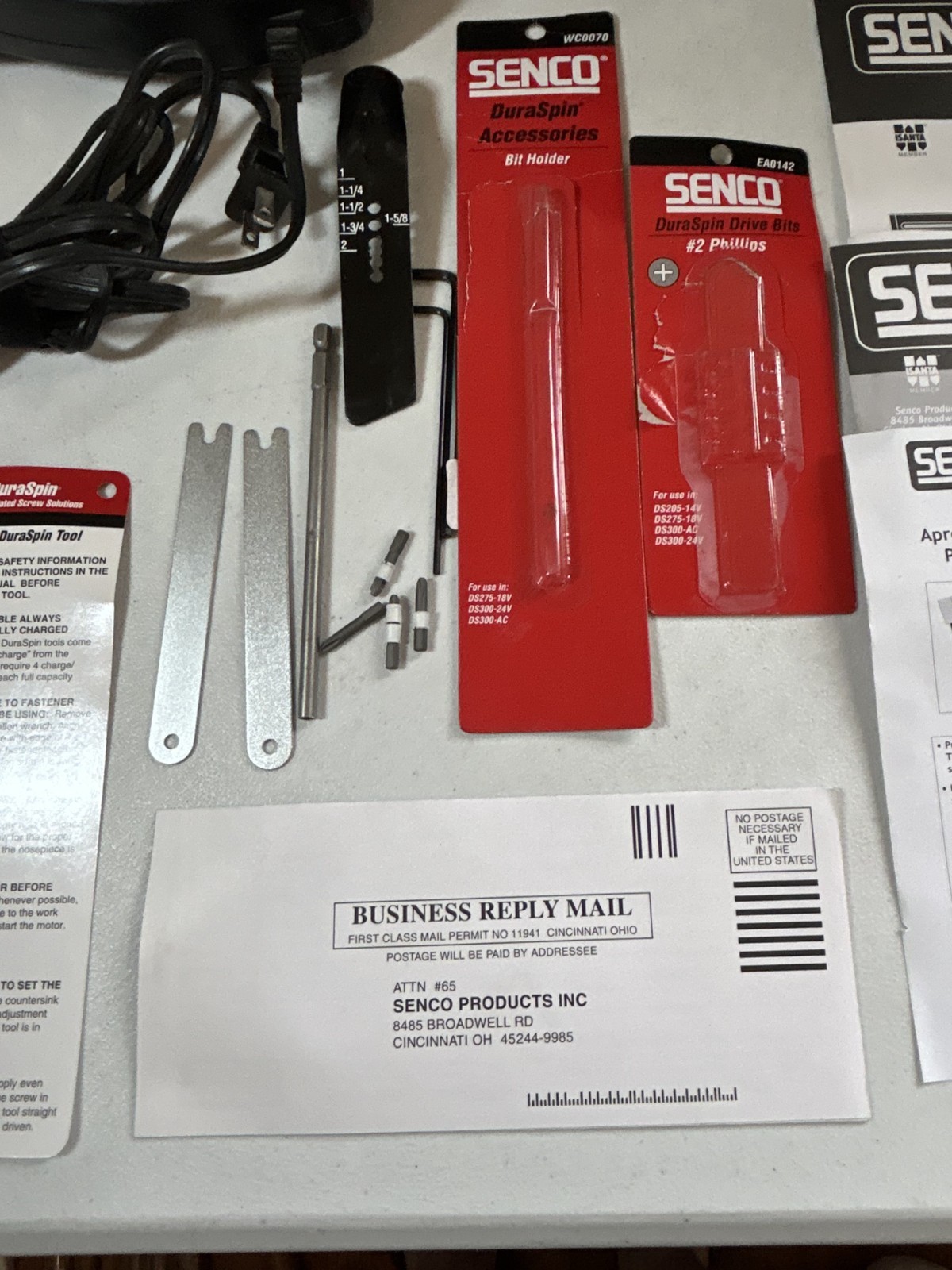 Senco Duraspin DS275-18V Autofeed Screw Gun Set Fastening System With Case