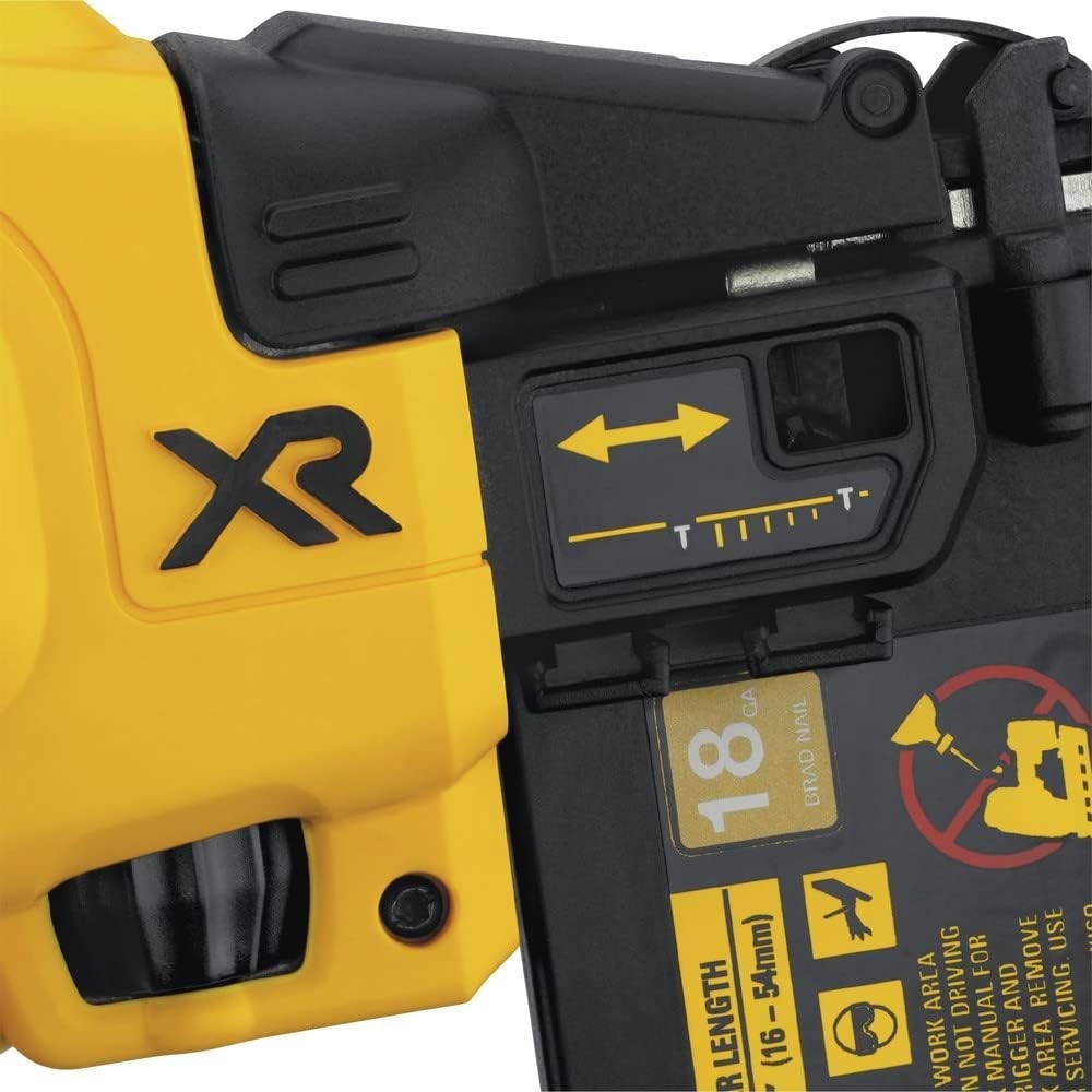 DEWALT DCN680D1 20V MAX XR Brushless 18GA Brad Nailer Kit w/ Battery & Charger