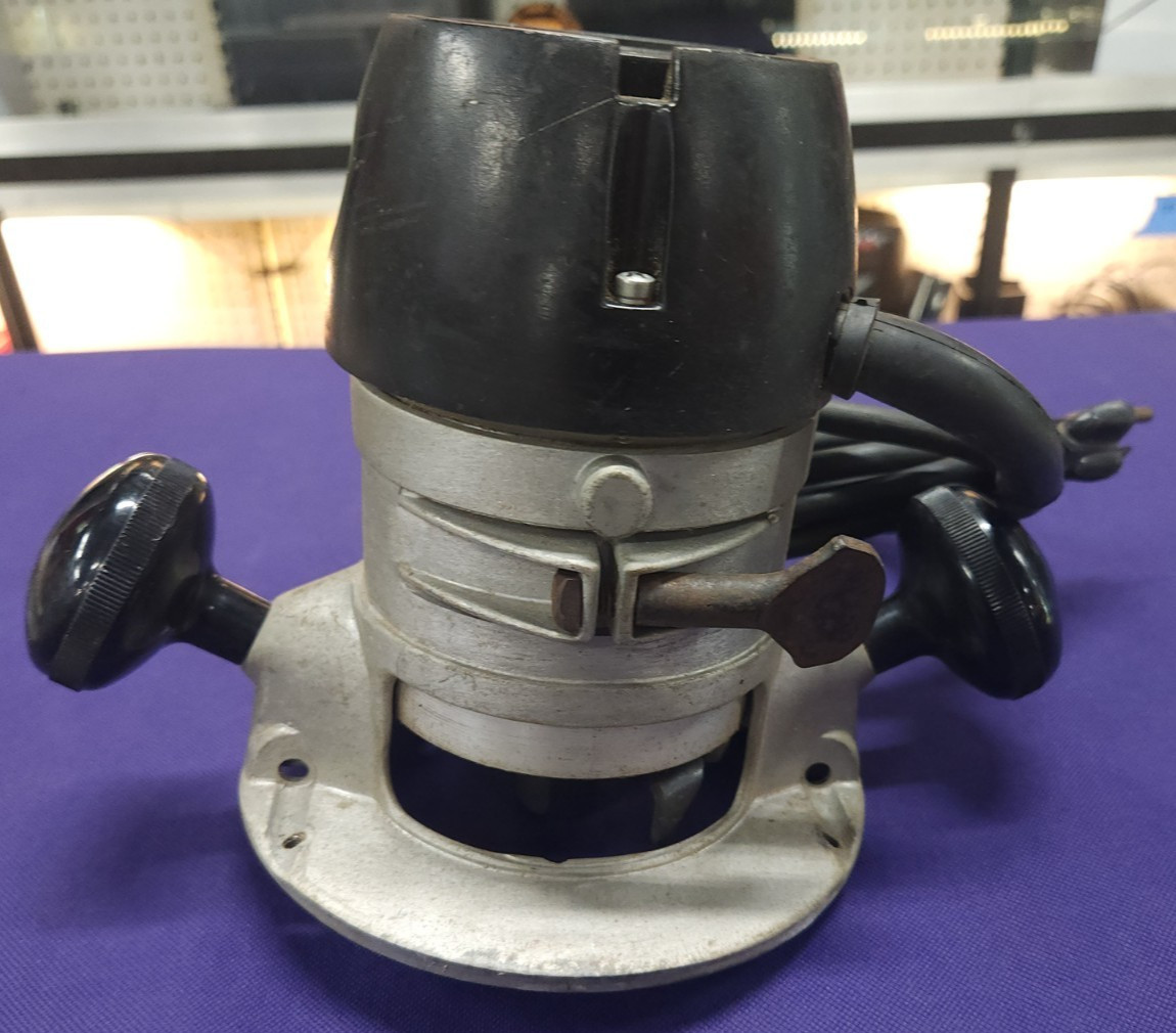 Vintage Craftsman Router 315.25066 25,000 RPM 3/4 HP 1/4&Prime; with Accessories USA