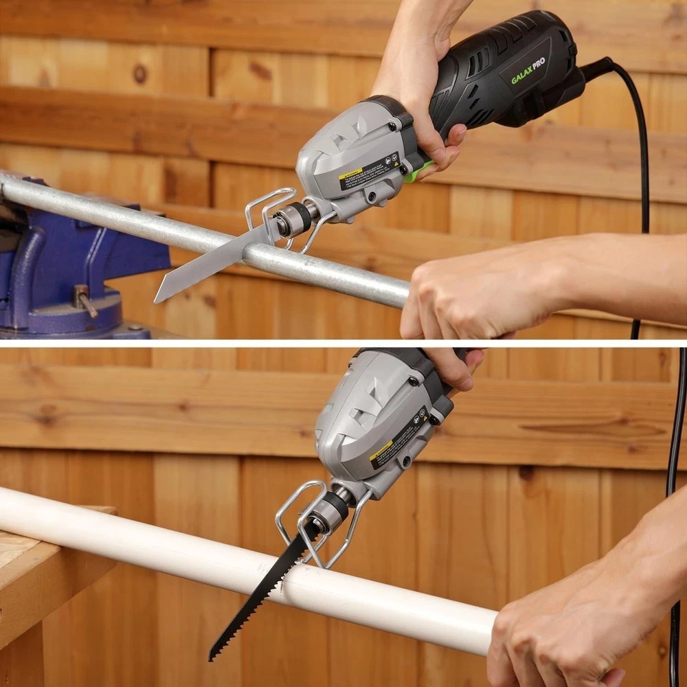 Reciprocating Saw Corded 5.0 Amp Variable Speed 3000 SPM 4.5-Inch Cut