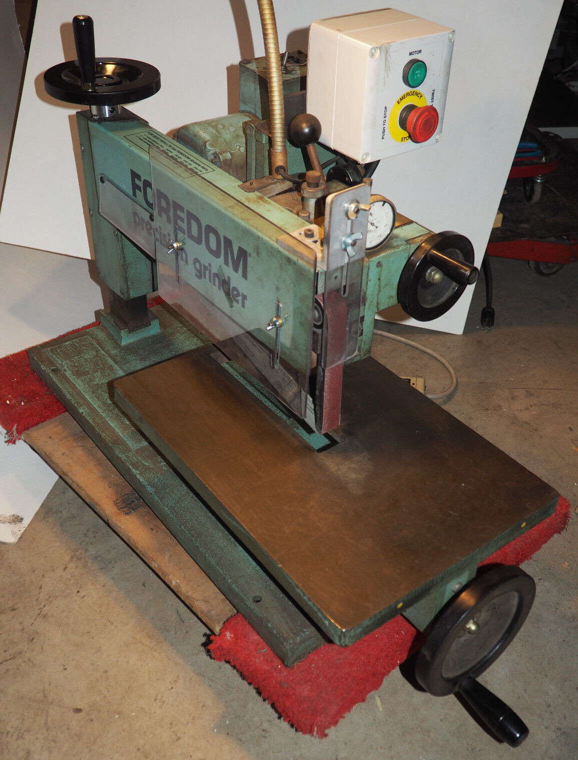 FOREDOM PRECISION Grinder Belt Sander Metalwork Toolmaker Steel