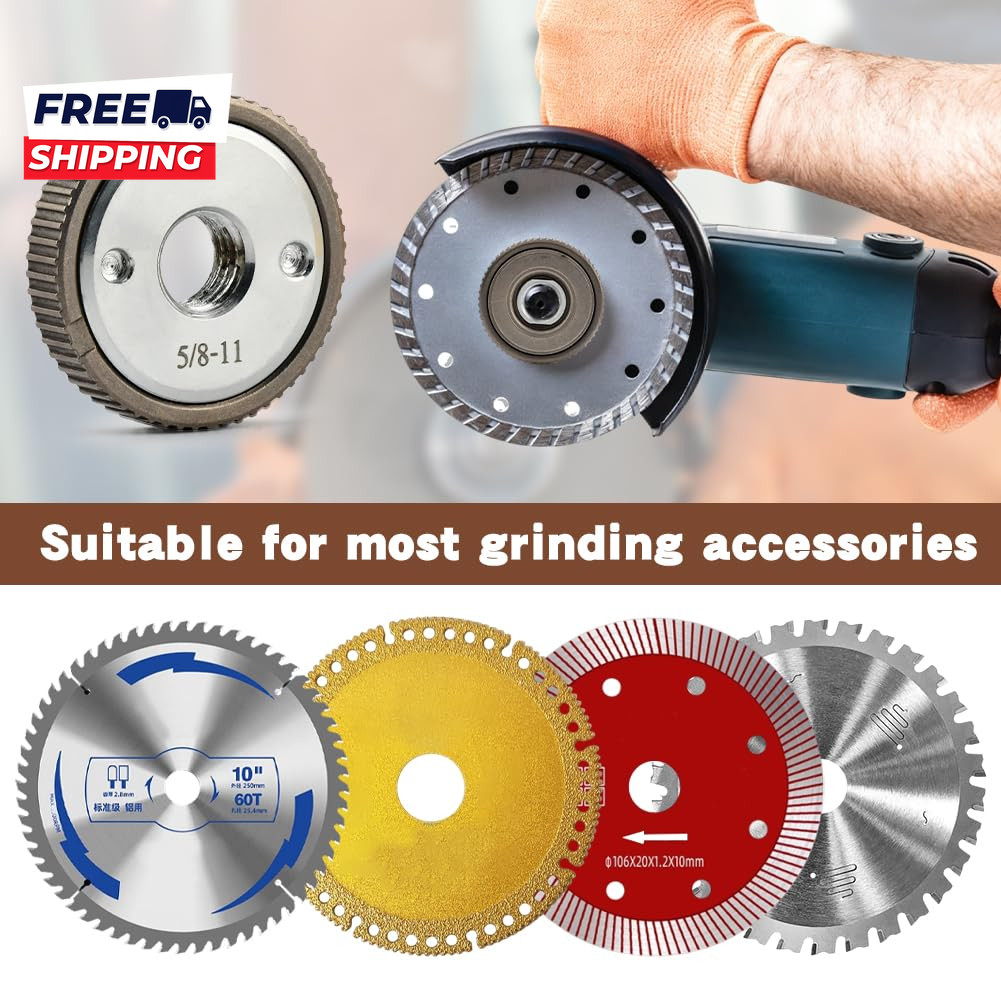 5/8&Prime;-11 Flange Nut for Thread Angle Grinder Quick Release 5/8-11 Grinder Locking